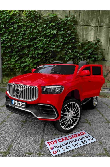 VOLVO KIRMIZI AKÜLÜ ARABA 0-6 YAŞ