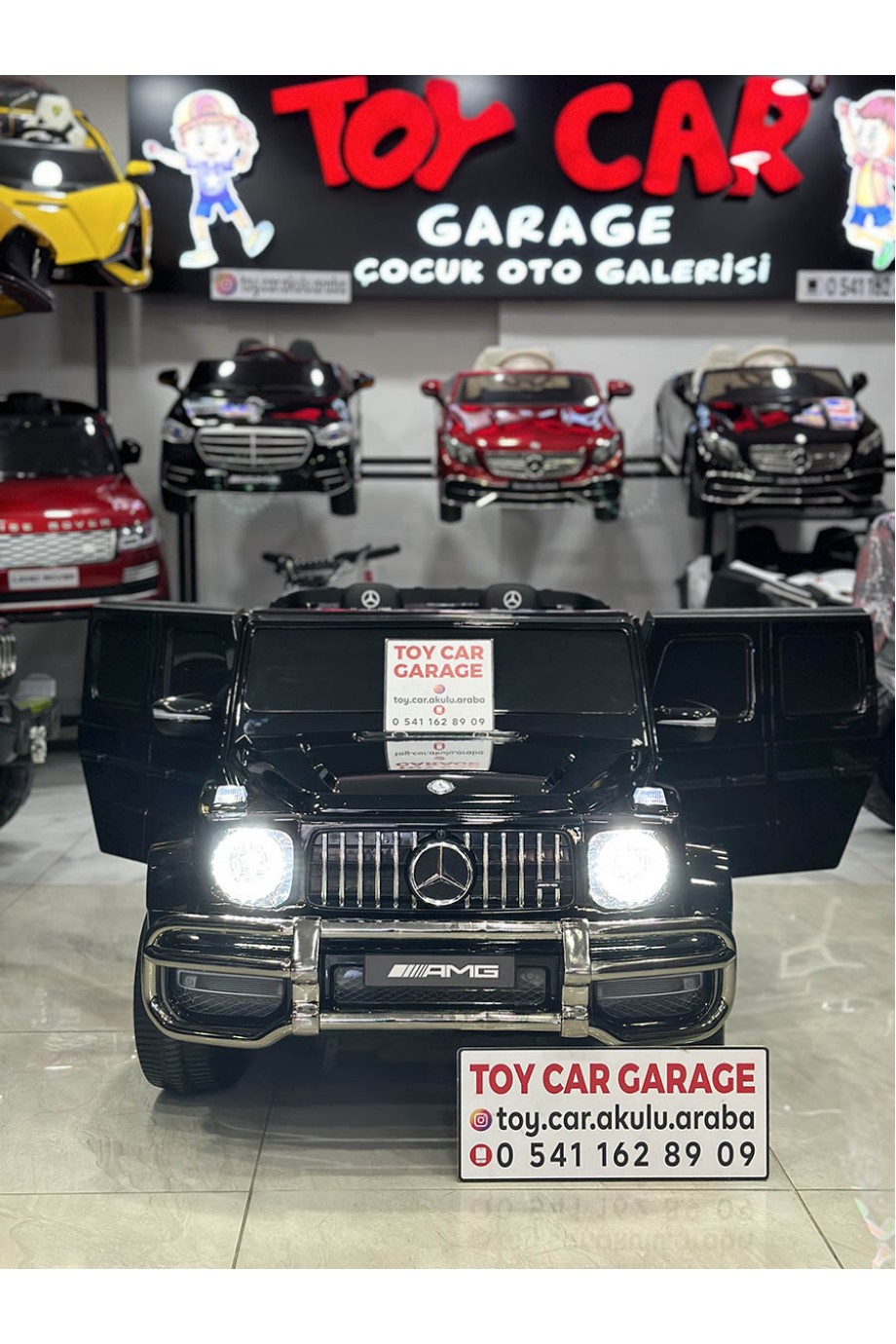 MERCEDES G63 AKÜLÜ ARABA 24V SİYAH MERCEDES G63 AKÜLÜ ARABA 24V SİYAH