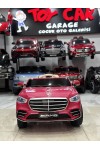 MERCEDES S600 EVA LASTİK AKÜLÜ ARABA 12V PEMBE