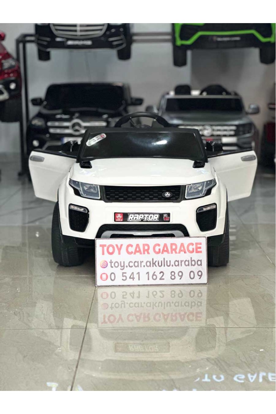 RANGE ROVER 12V 0-3 YAŞ BEYAZ