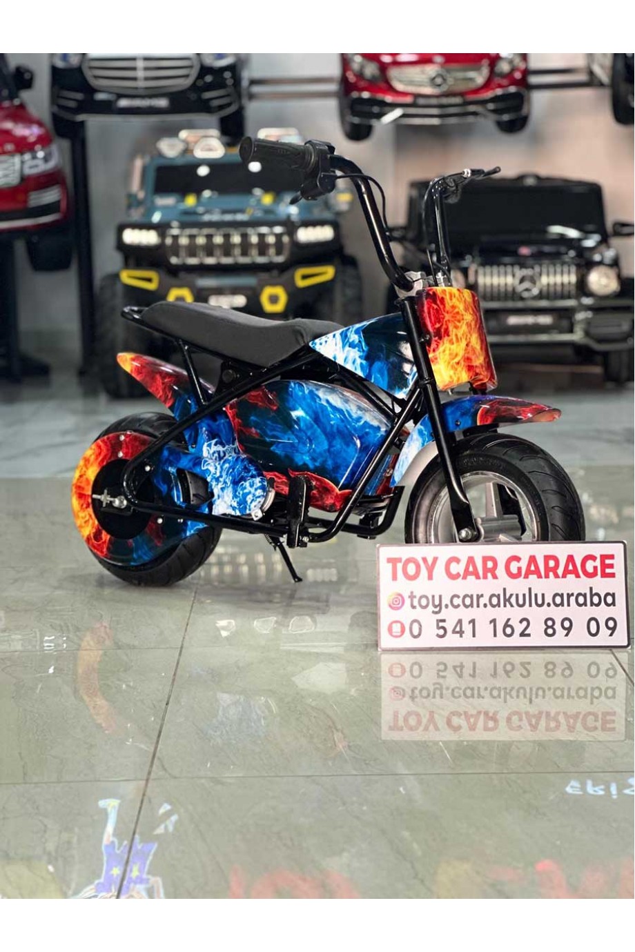 ZİNCİRLİ MAVİ ATEŞ MOTOR 24V ZİNCİRLİ MAVİ ATEŞ MOTOR 24V