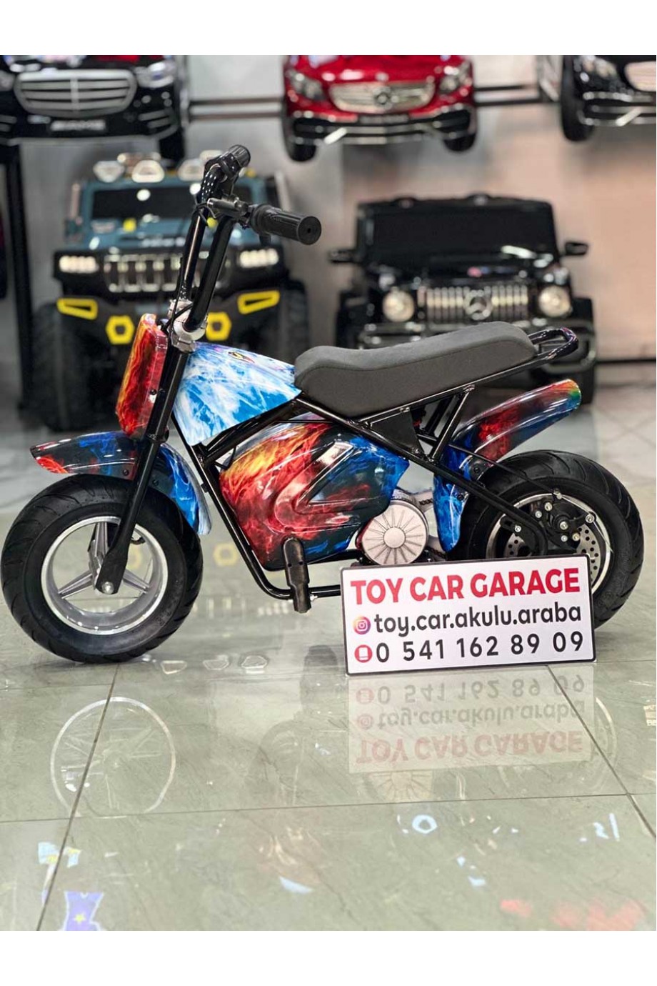 ZİNCİRLİ MAVİ ATEŞ MOTOR 24V ZİNCİRLİ MAVİ ATEŞ MOTOR 24V