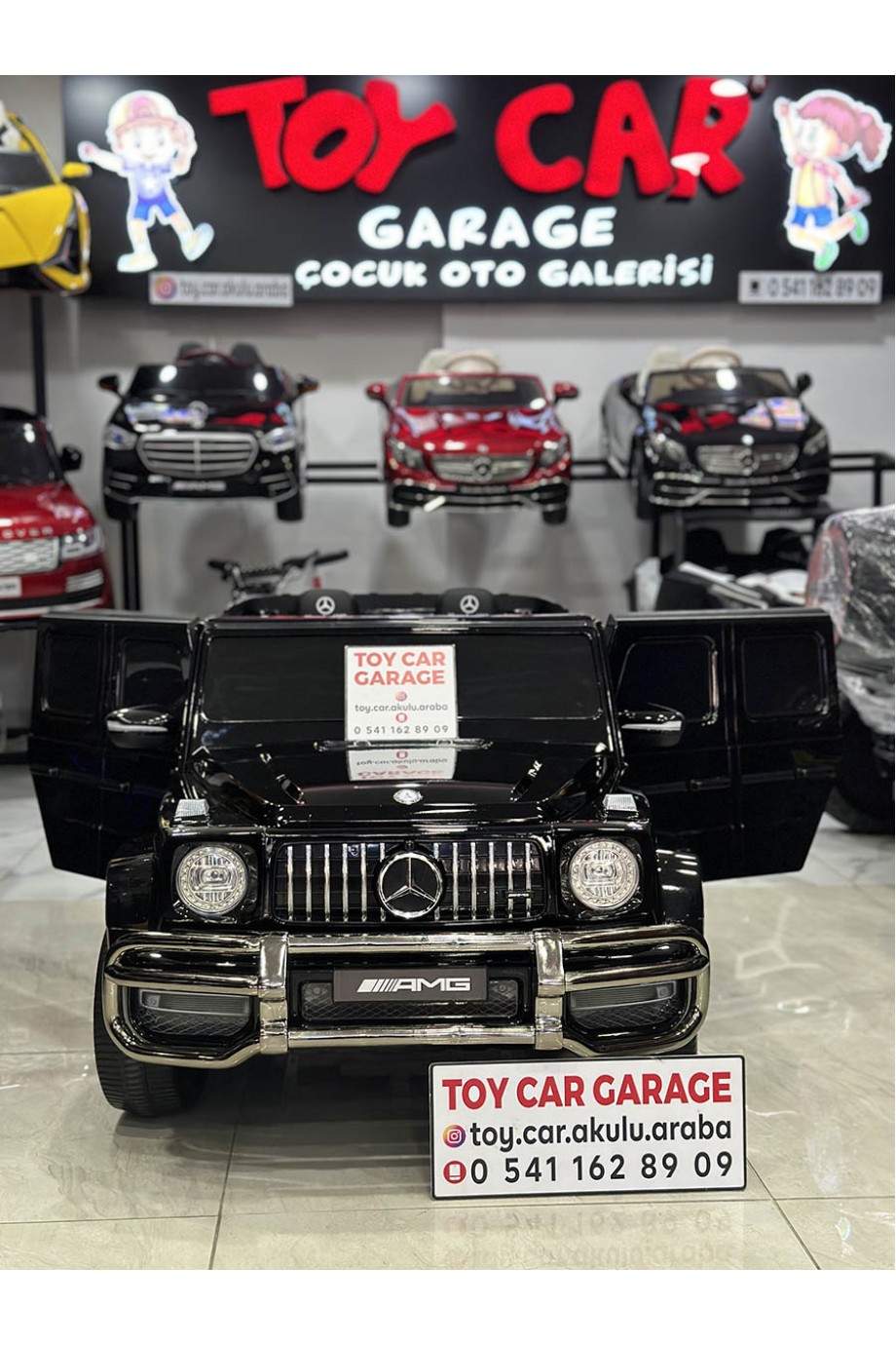 MERCEDES G63 AKÜLÜ ARABA 24V SİYAH MERCEDES G63 AKÜLÜ ARABA 24V SİYAH