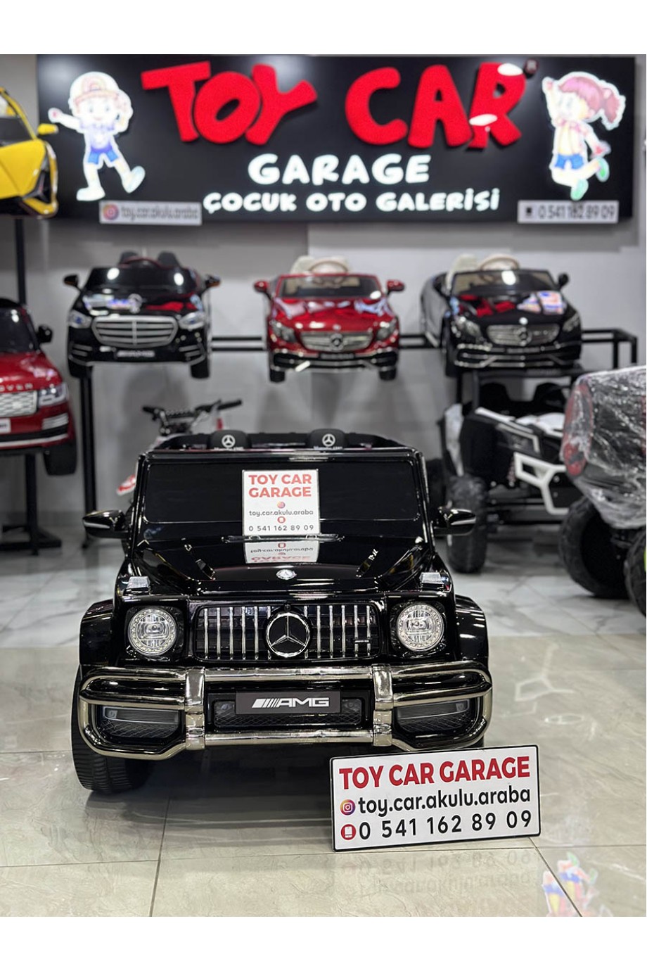 MERCEDES G63 AKÜLÜ ARABA 24V SİYAH MERCEDES G63 AKÜLÜ ARABA 24V SİYAH