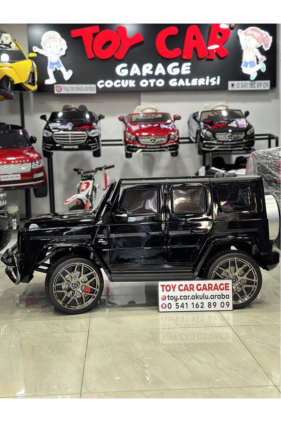 MERCEDES G63 AKÜLÜ ARABA 24V SİYAH MERCEDES G63 AKÜLÜ ARABA 24V SİYAH