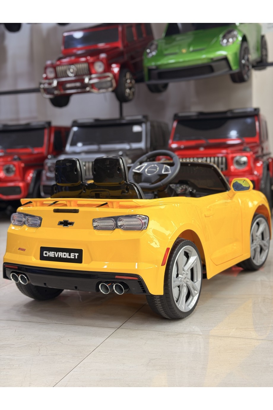 ORJİNAL LİSANSLI CAMARO AKÜLÜ ARABA 0-6 YAŞ ORJİNAL LİSANSLI CAMARO AKÜLÜ ARABA 0-6 YAŞ
