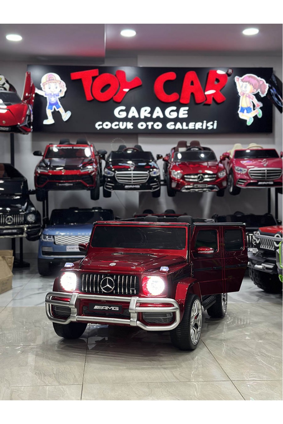 MERCEDES G63 AKÜLÜ ARABA 24V BORDO MERCEDES G63 AKÜLÜ ARABA 24V BORDO