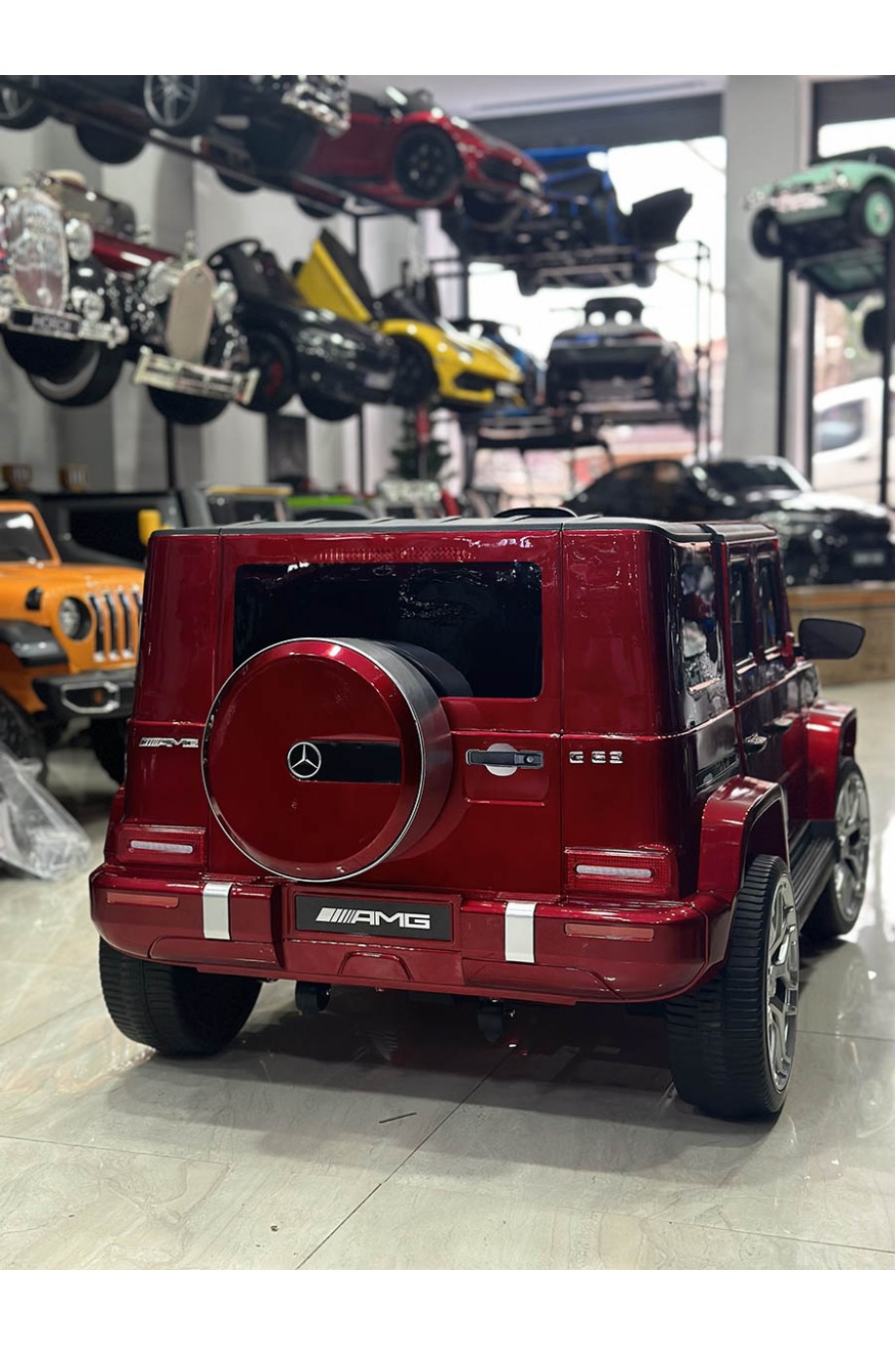 MERCEDES G63 AKÜLÜ ARABA 24V BORDO MERCEDES G63 AKÜLÜ ARABA 24V BORDO