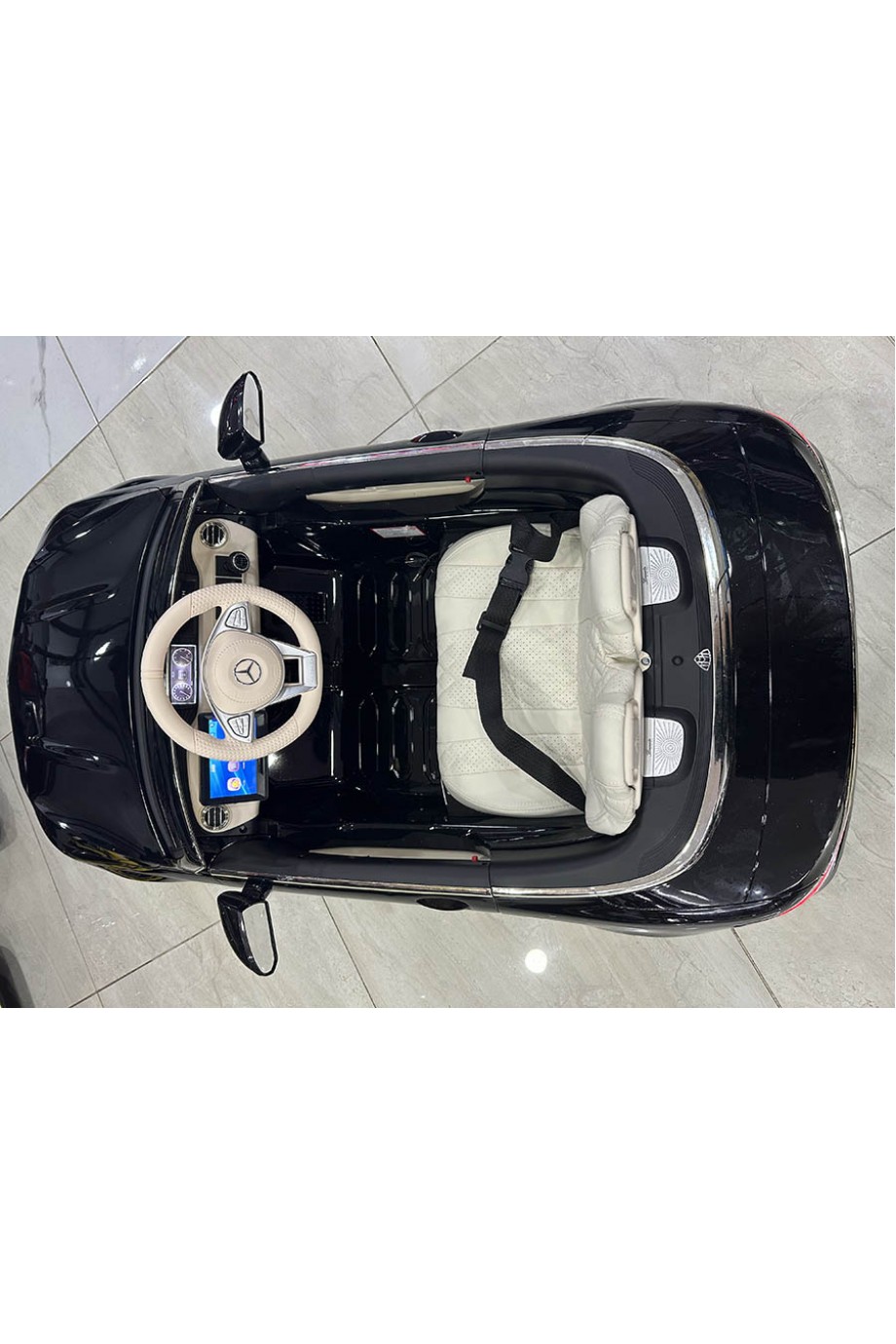 MERCEDES MAYBACH TABLETLİ 12V SİYAH