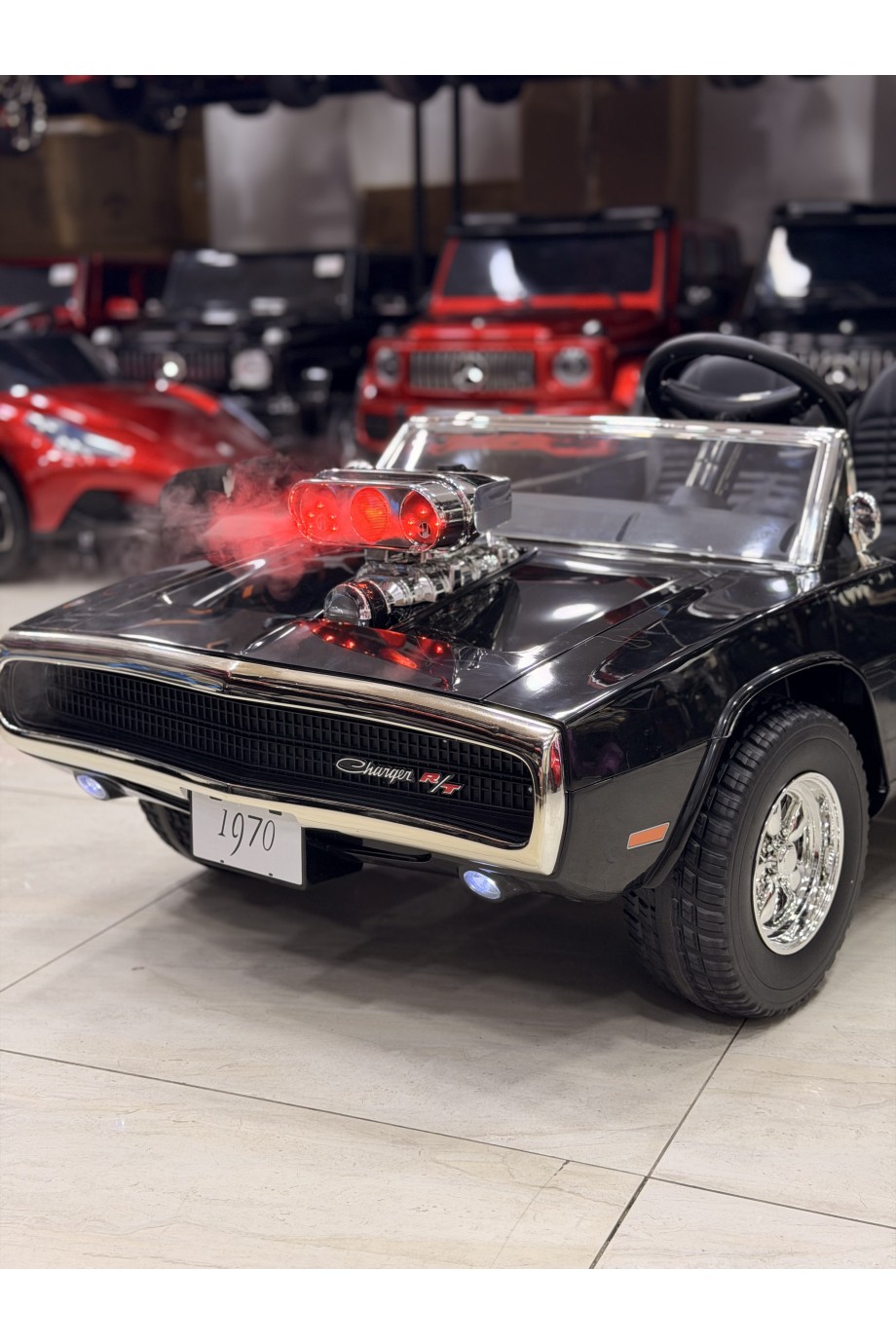 1970 CHARGER R/T AKÜLÜ ARABA 12V