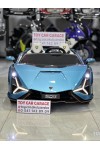 LAMBORGHİNİ SİAN TABLETLİ AKÜLÜ ARABA 0-6 YAŞ ÇİFT KİŞİLİK MAVİ LAMBORGHİNİ SİAN TABLETLİ AKÜLÜ ARABA 0-6 YAŞ ÇİFT KİŞİLİK MAVİ