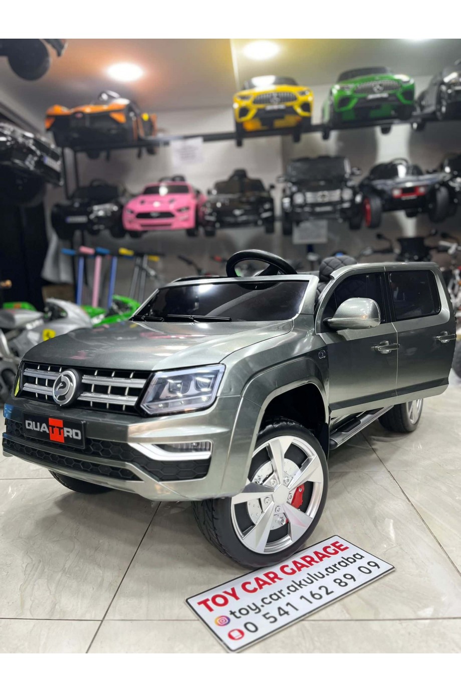 AMAROK 4*4 0-6 YAŞ 12V AKÜLÜ ARABA