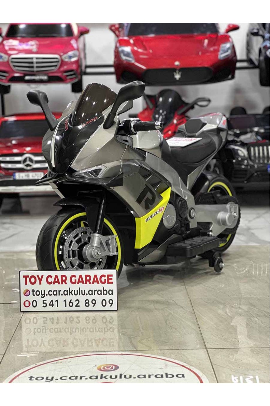 APRİLİA 12V MOTOR GRİ APRİLİA 12V MOTOR GRİ