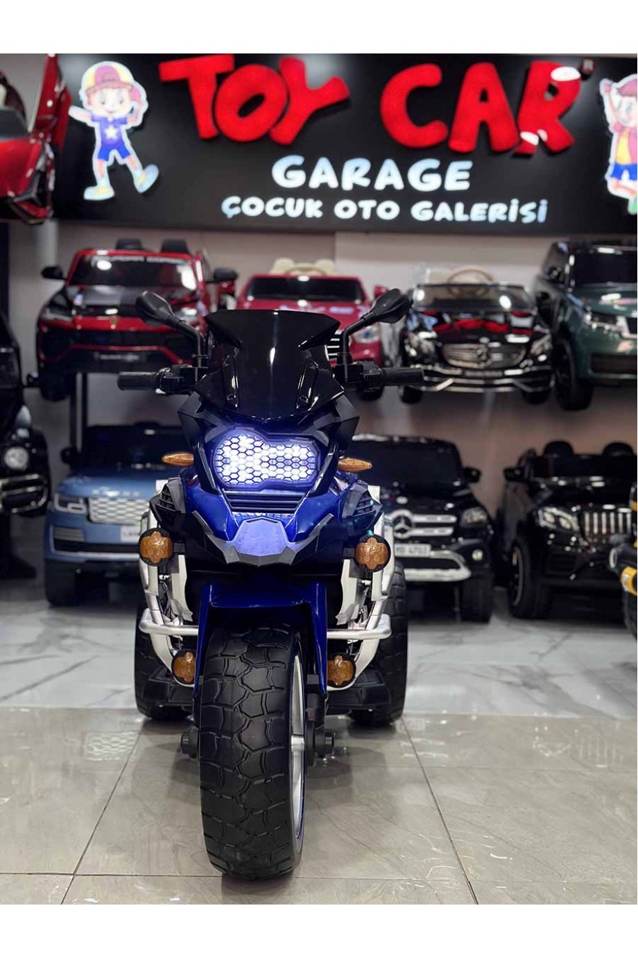 BMW R1250 AKÜLÜ MOTOR 12V MAVİ BMW R1250 AKÜLÜ MOTOR 12V MAVİ