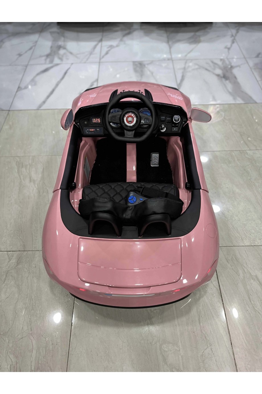 JAGUAR 12V PEMBE AKÜLÜ ARABA 0-6 YAŞ